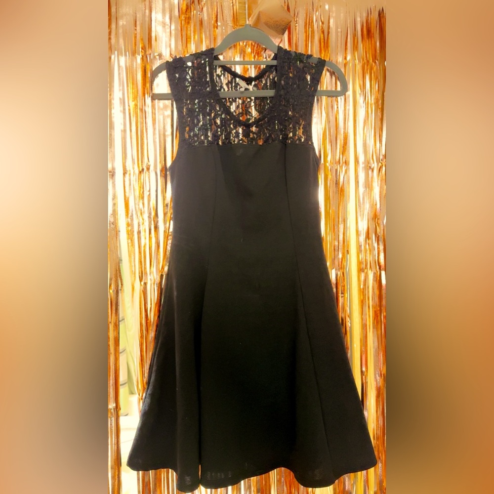 Women’s Black Mini Cocktail Dress